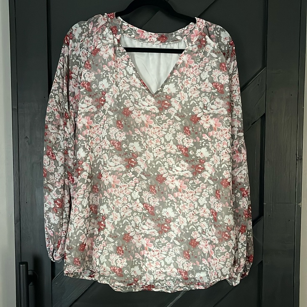 Women’s floral blouse